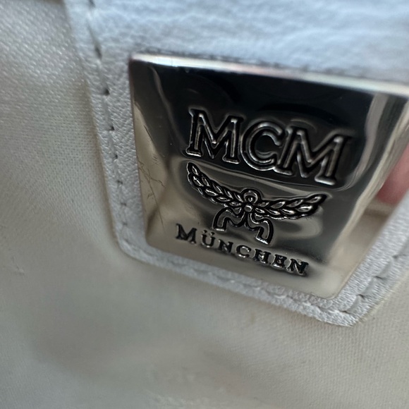 Vintage MCM Structured Drawstring Satchel - Picture 3 of 15